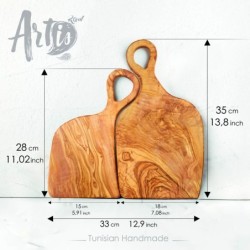 Olive Wood Romeo &amp Juliet Cutting Boards