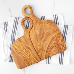 Olive Wood Romeo &amp Juliet Cutting Boards