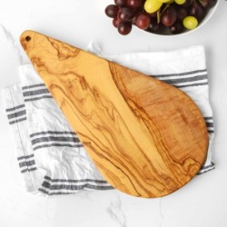 Olive Wood Serving Board Tear Drop