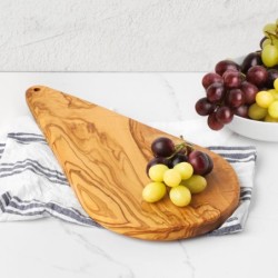 Olive Wood Serving Board Tear Drop