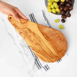 Olive Wood Serving Board Tear Drop