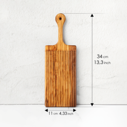 Gnocci Board handmade from Olive Wood