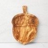Handmade Olive Wood Acorn Tray