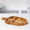 Handmade Olive Wood Acorn Tray