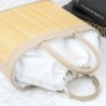 Practical Straw Bag with Handle / Straw Handbag Handmade / Womens Handbag Handmade from Straw