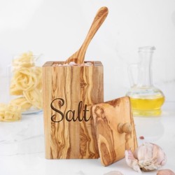 Wall Spice Rack with 4 Spice Jars