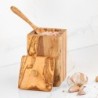 Wall Spice Rack with 4 Spice Jars