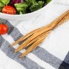 Personalized Olive Wood Salad Fork – Handmade Natural Wooden Utensil | Artisraw Tunisie