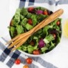Personalized Olive Wood Salad Fork – Handmade Natural Wooden Utensil | Artisraw Tunisie