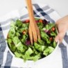 Personalized Olive Wood Salad Fork – Handmade Natural Wooden Utensil | Artisraw Tunisie