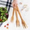 Personalized Olive Wood Salad Fork – Handmade Natural Wooden Utensil | Artisraw Tunisie