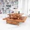 Handmade Chess Board from Tunisian Olive Wood – Artisan Olive Wood Game Board