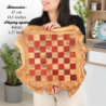 Olive Wood Chess Board Only – Handmade by Artisraw