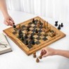 Handmade Tunisian Olive Wood Chess Board | Artisraw