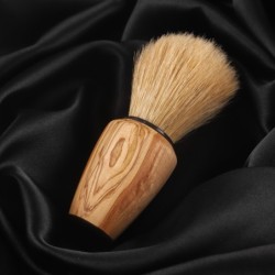 Olive Wood Shaving Set for Men – Handmade Brush, Bowl & Straight Razor | Artisraw Tunisie