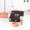 Olive Wood Shaving Set for Men – Handmade Brush, Bowl & Straight Razor | Artisraw Tunisie