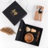 Olive Wood Shaving Set for Men – Handmade Brush, Bowl & Straight Razor | Artisraw Tunisie