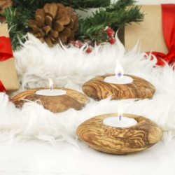 Tea Light Candle Holder Set of 3 - Artisraw Tunisie