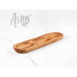 Divided Wooden Serving Dish