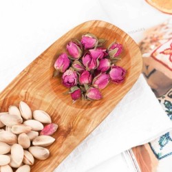 Divided Wooden Serving Dish