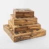 Olive Wood Chess Set with Drawer – Inlaid Board