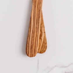Slotted Spatula Handmade form Olive Wood, Wooden Spatula
