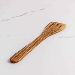 Slotted Spatula Handmade form Olive Wood, Wooden Spatula