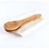 Set of 2 Olive Wood Cooking Spoons