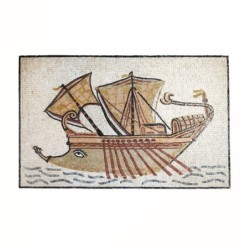 Ulysses Ship, Mosaic art