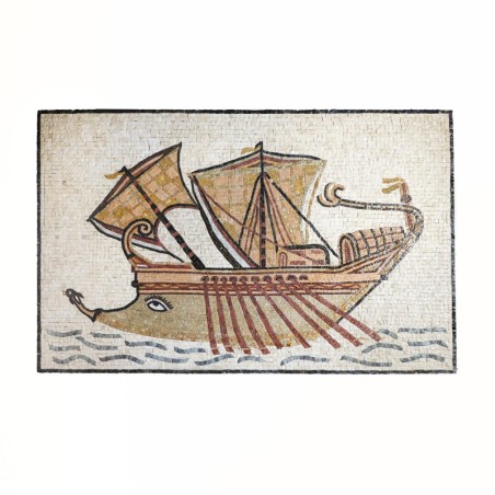 Ulysses Ship, Mosaic art