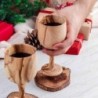 Gift Set of 2 Wooden Goblets