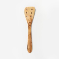Wooden Spatula with Holes