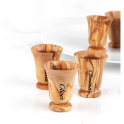 Personalized Wooden Shot Glasses Set