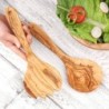 Set of Big Wood Spoon and Wooden Spork