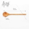 Beautiful Wood Eating Spoon, Handmade