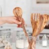 Set of 4 Handmade Wood Utensils for Cooking