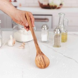 Set of 4 Handmade Wood Utensils for Cooking