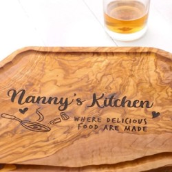 Large Olive Wood Cutting Board