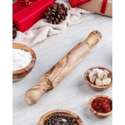 Set of Kitchen Accessories made of Tunisian Olive Wood