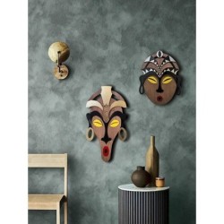 African Hanging Wall Mask