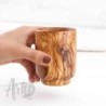 Wooden Drinking Cups. Wood Mug Set of 2