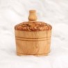 Set of 3 Candle Holders Handmade from Olive Wood