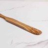 Straight Spatula Handmade from Olive Wood