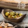 Rustic Wooden Bowl. Olive Wood Handmade
