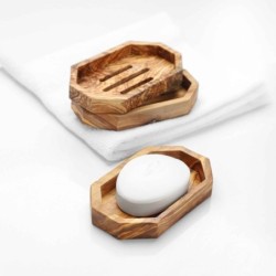Soap Dish Tray Handmade from Olive Wood