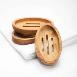 Soap Caddy Handmade from Olive Wood