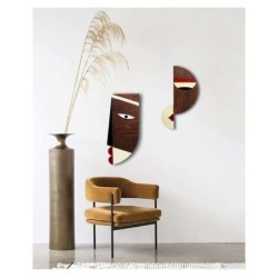Handmade Wooden African Art Mask