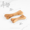 Antibacterial Dog Bone Wood Handmade