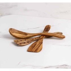 Olive Wood Utensils Set Handmade
