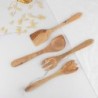 Handmade Olive Wood Kitchen Utensils Set – Natural Cooking Tools
